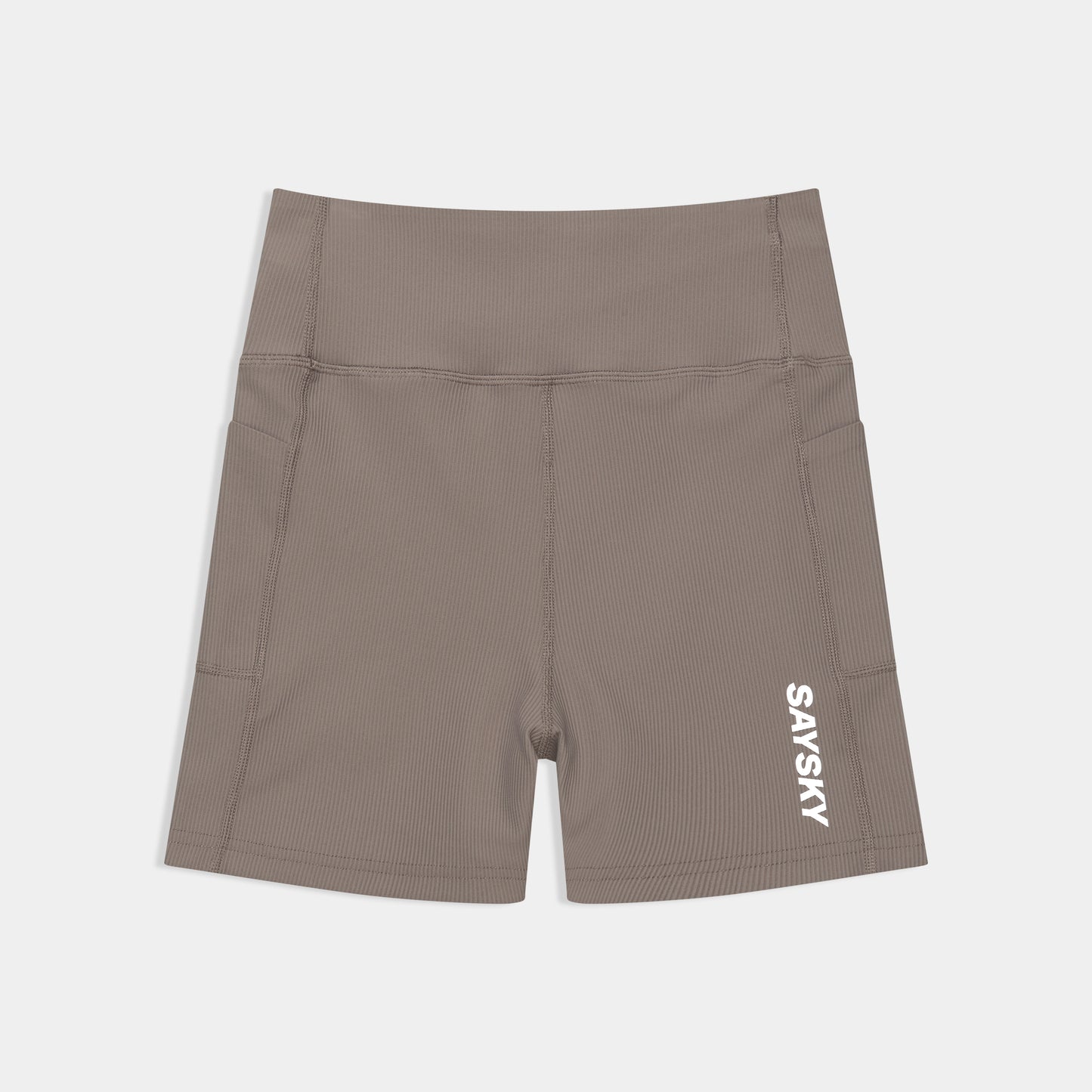 ランニングタイツ SW55002c714 W Combat+ Rib Short Tights 4inch - Taupe [レディーズ]