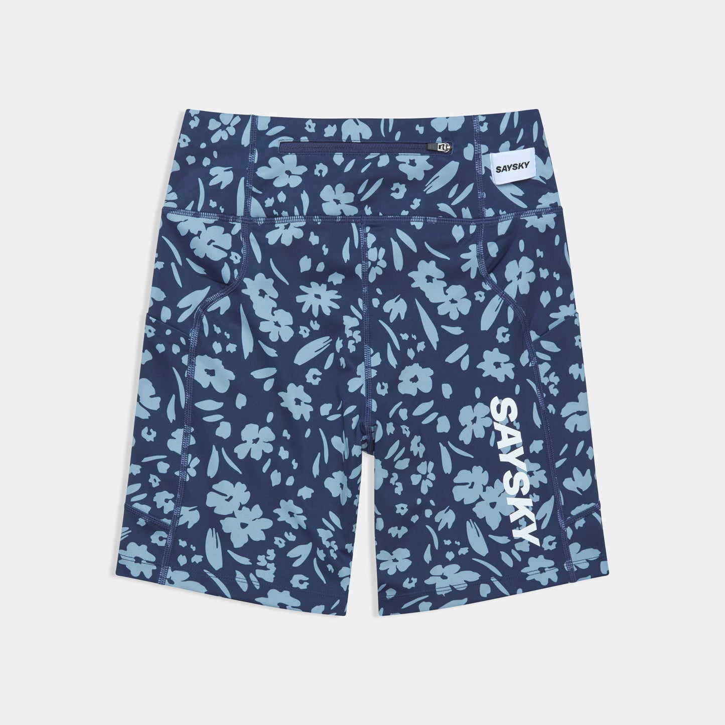 ランニングタイツ SW55008c1065 W Flower Combat+ Short Tights 7inch - Blueflower [レディーズ]
