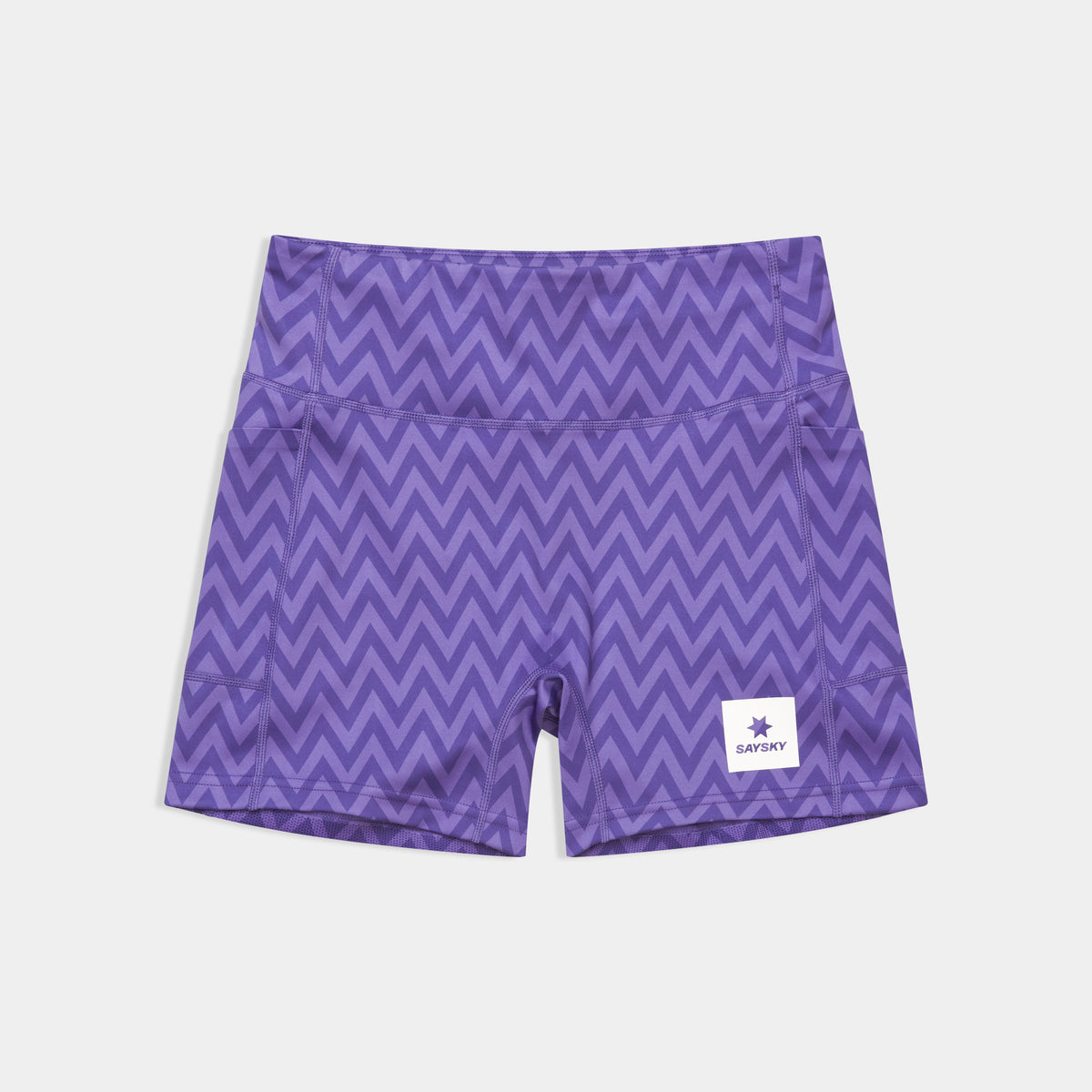 ショートタイツ SW55011c1061 Wmns Zig Zag Combat+ Short Tights 4inch - Purplezigzag [レディーズ]