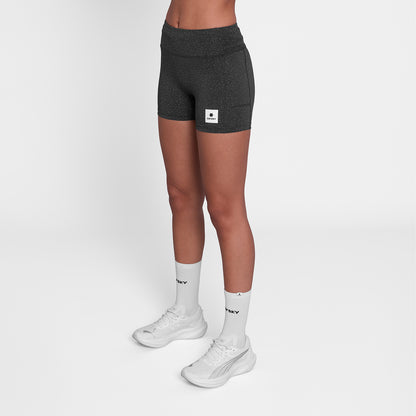 ランニングタイツ SW55012c1072 W Universe Combat+ Short Tights 4inch - Blackuniverse [レディーズ]