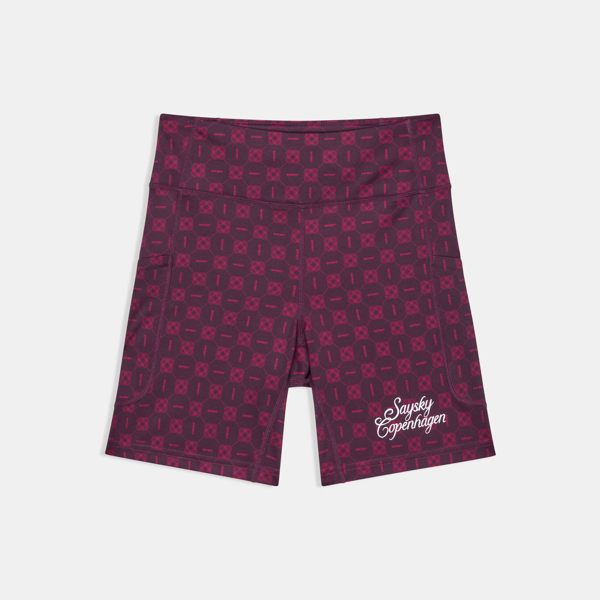 ショートタイツ SW55013c1078 W Couture Combat+ Short Tights 7inch - Burgundy Aop [レディーズ]