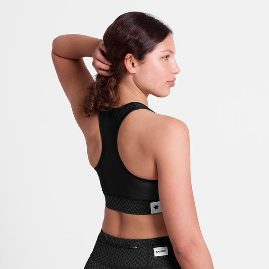 スポーツブラ SW95005c1062 W Zig Zag Combat Sports Bra - Blackzigzag [レディーズ]