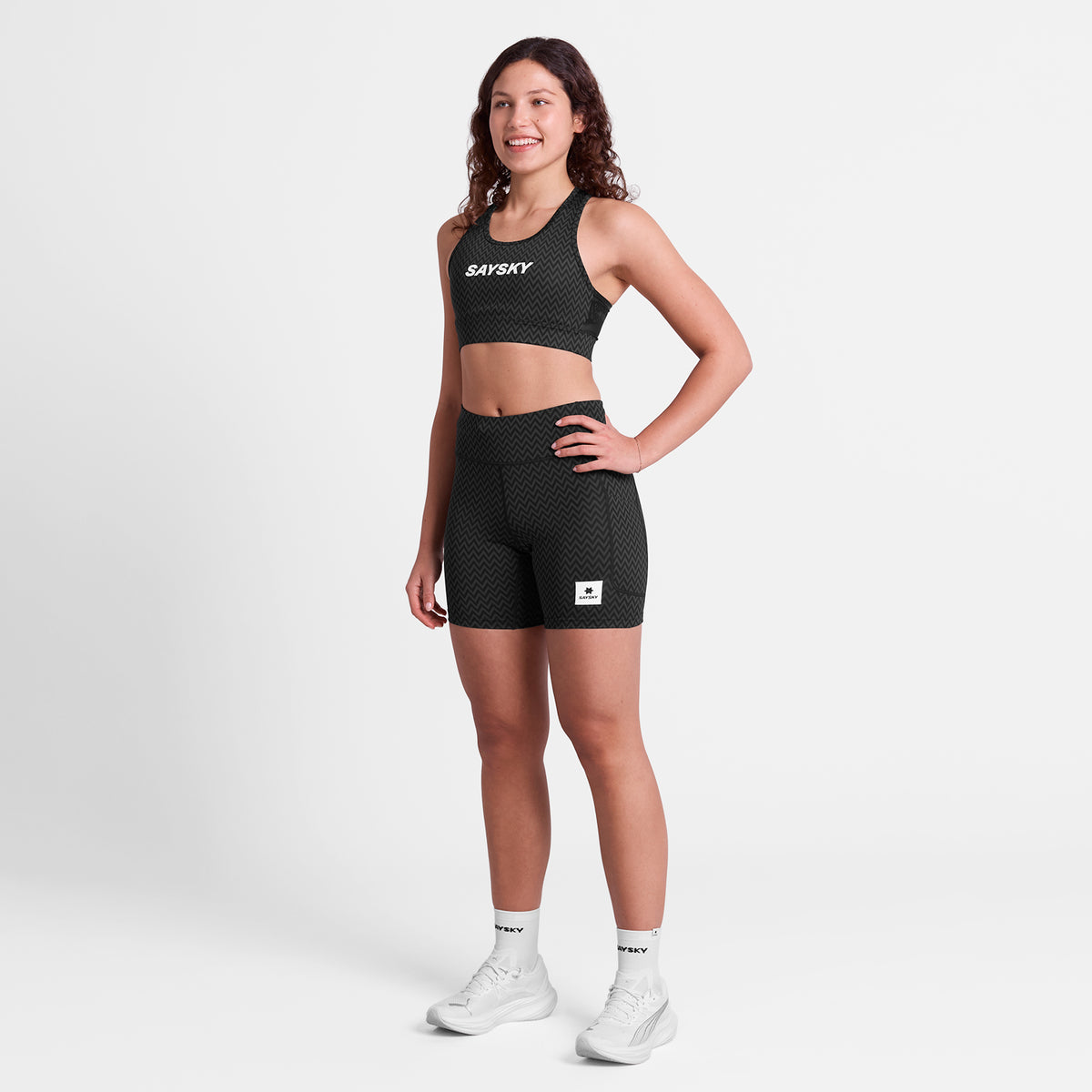 スポーツブラ SW95005c1062 Wmns Zig Zag Combat Sports Bra - Blackzigzag [レディーズ]
