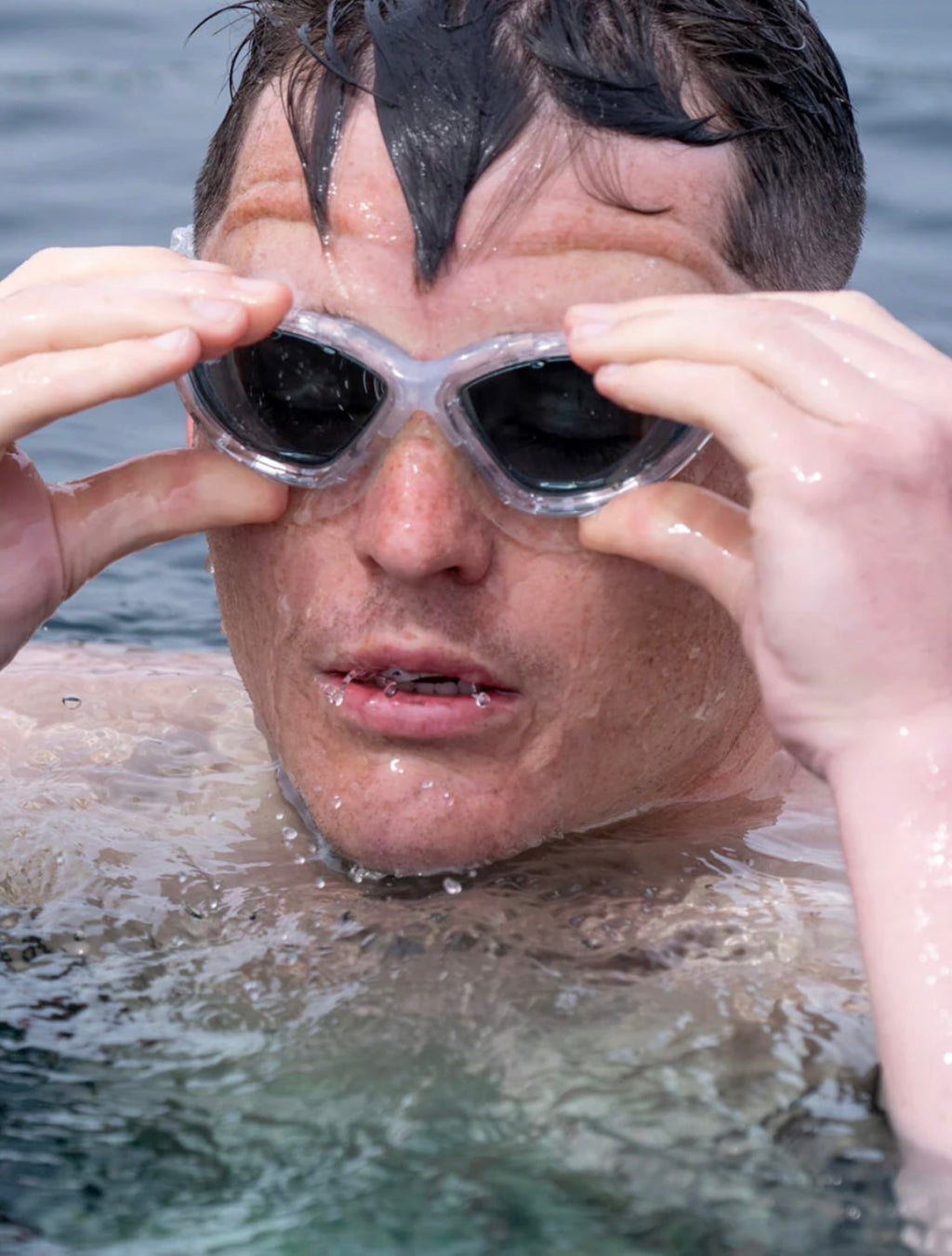 スイムゴーグル A2-MANTACS Manta Ray Mask Goggle - Smoked Mirror [ユニセックス]