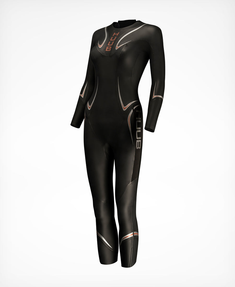 品良く着こなすため □ 公式 □ HUUB/フーブ トライアスロン用ウェットスーツ TCPW33 水着・ラッシュガード