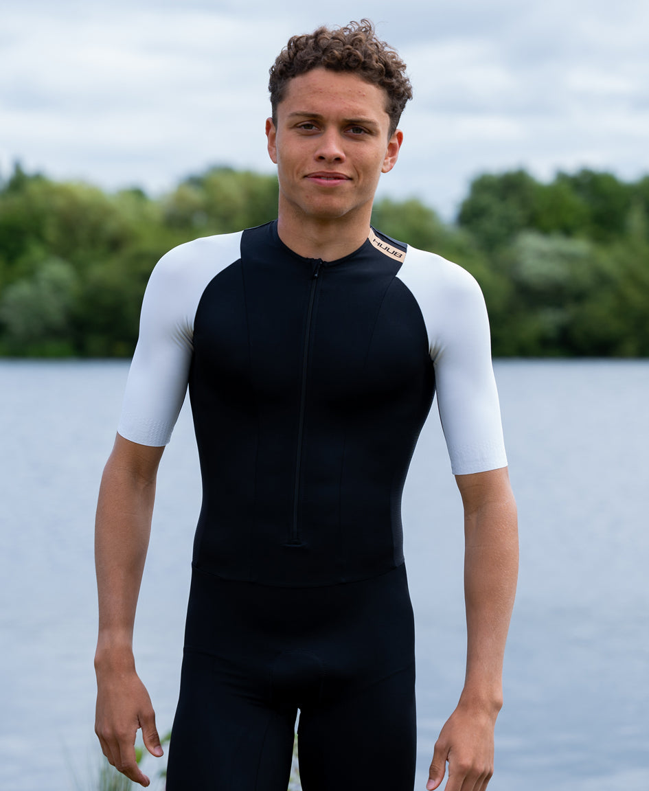 トライアスロンスーツ TCLCBW Collective Trisuit - Black/White [メンズ]