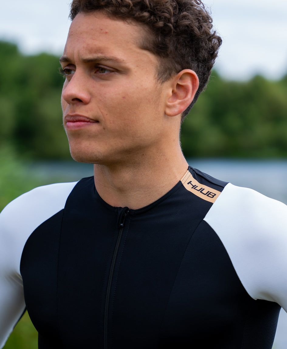 トライアスロンスーツ TCLCBW Collective Trisuit - Black/White [メンズ]