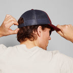 ランニングキャップ MUACA401c508 Trucker Cloud Cap - Red [ユニセックス]