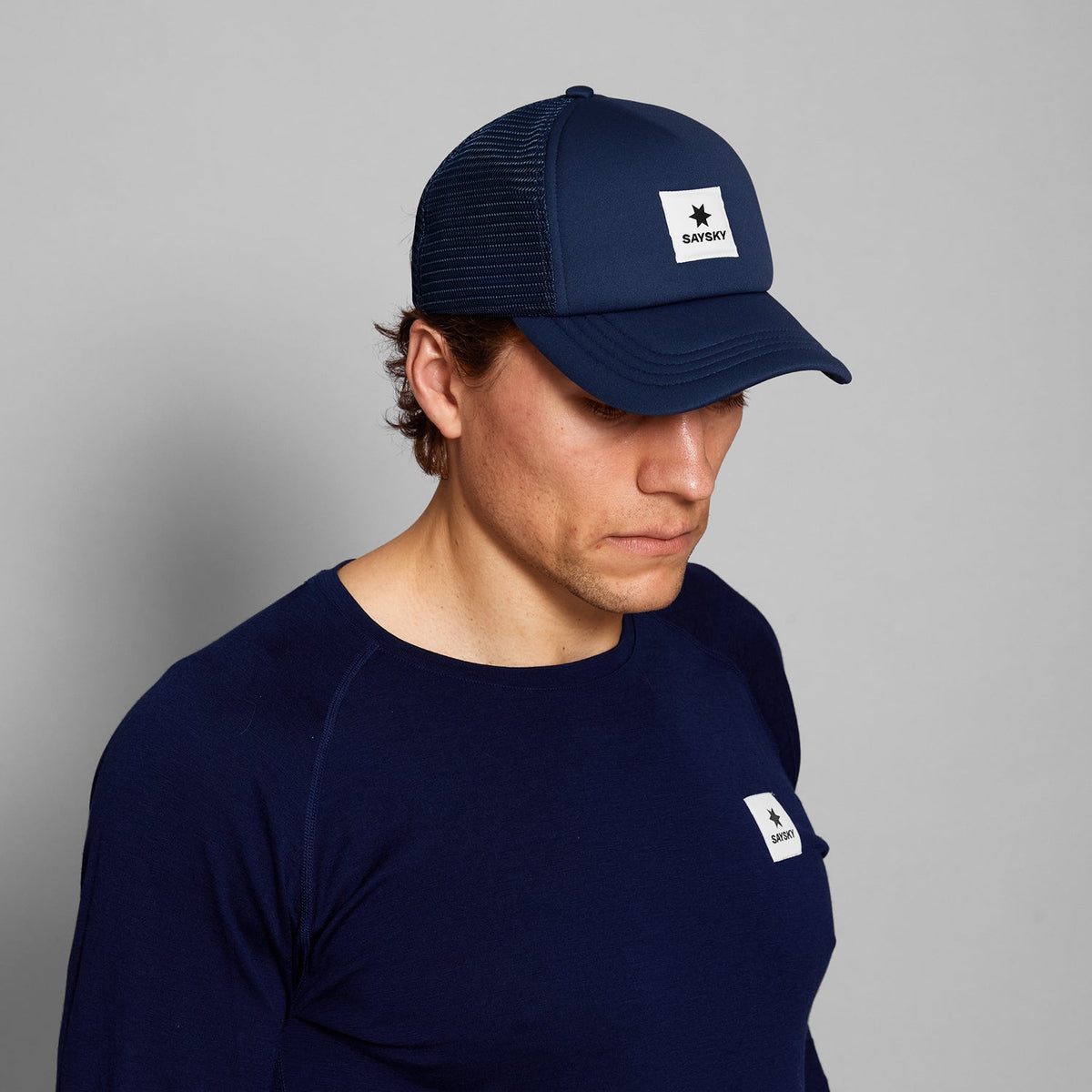 ランニングキャップ XUACA401c201 Trucker Cloud Cap - Blue [ユニセックス]