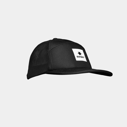 ランニングキャップ XUACA501c901 Trucker Hybrid Cap - Black [ユニセックス]