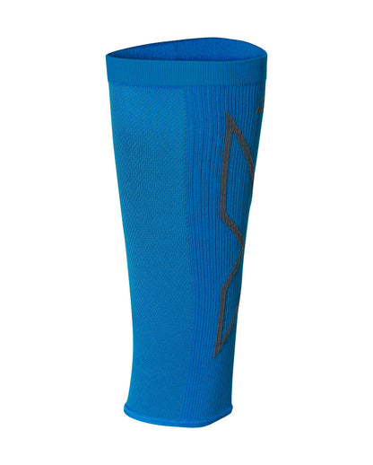 カーフガード UA5458bVBBG Ua5458b-vbb-gry PWXコンプレッションカーフスリーブ - Vibrant Blue/Grey [ユニセックス]