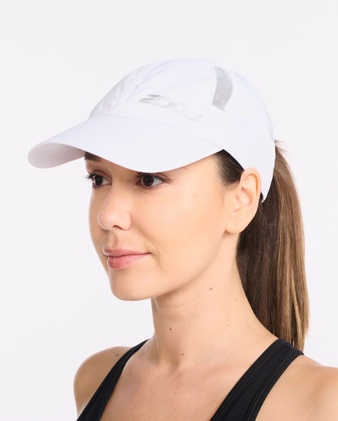 ランニングキャップ UQ5685fWWHT Uq5685f-wht-wht Run Cap - White/White [ユニセックス]