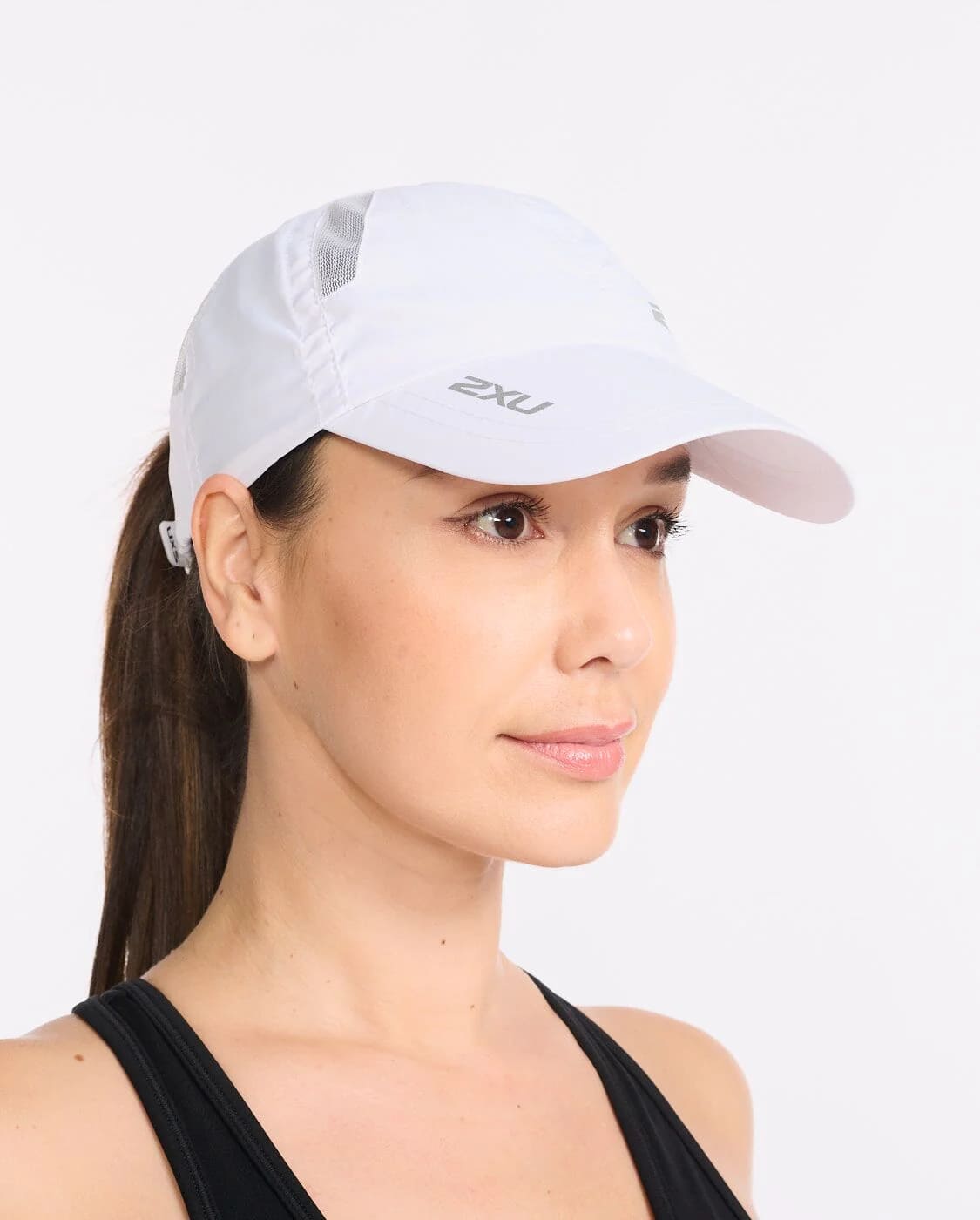 ランニングキャップ UQ5685fWWHT Uq5685f-wht-wht Run Cap - White/White [ユニセックス]