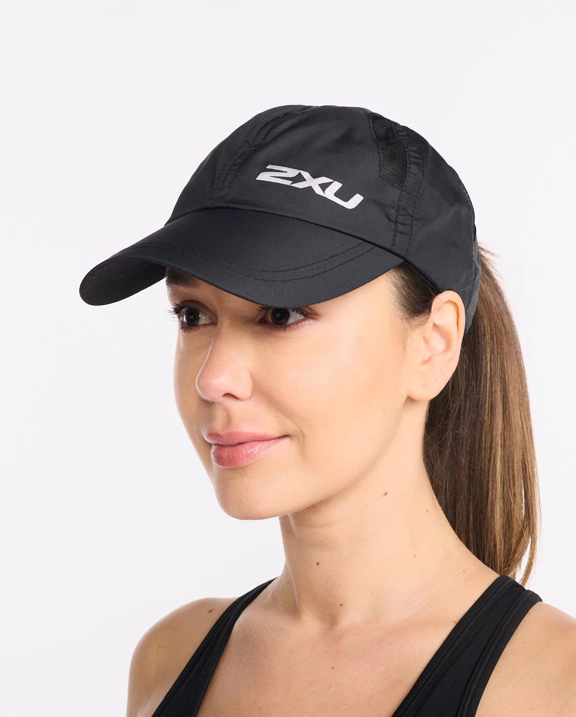 ランニングキャップ UQ5685fBBLK Uq5685f-blk-blk Run Cap - Black/Black [ユニセックス]