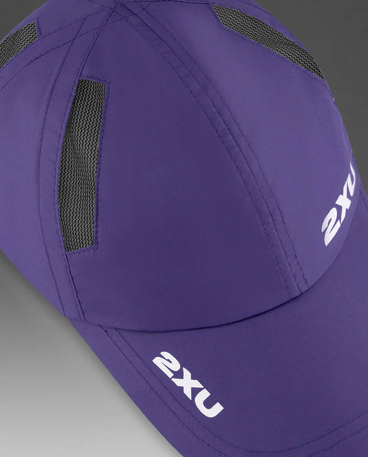 ランニングキャップ UQ5685f-FDK-WHT Run Cap - Future Dusk/White [ユニセックス]