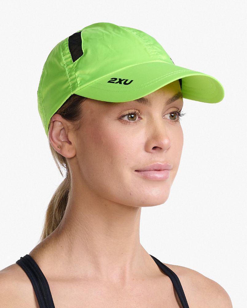 ランニングキャップ UQ5685f-VOL-BLK Run Cap - Vol-blk [ユニセックス]