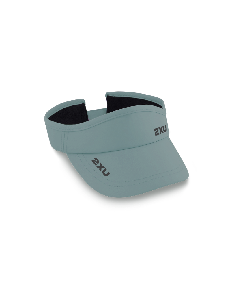 サンバイザー UQ5686f-SMB-BLK Run Visor - Smoke Blue/Black [ユニセックス]