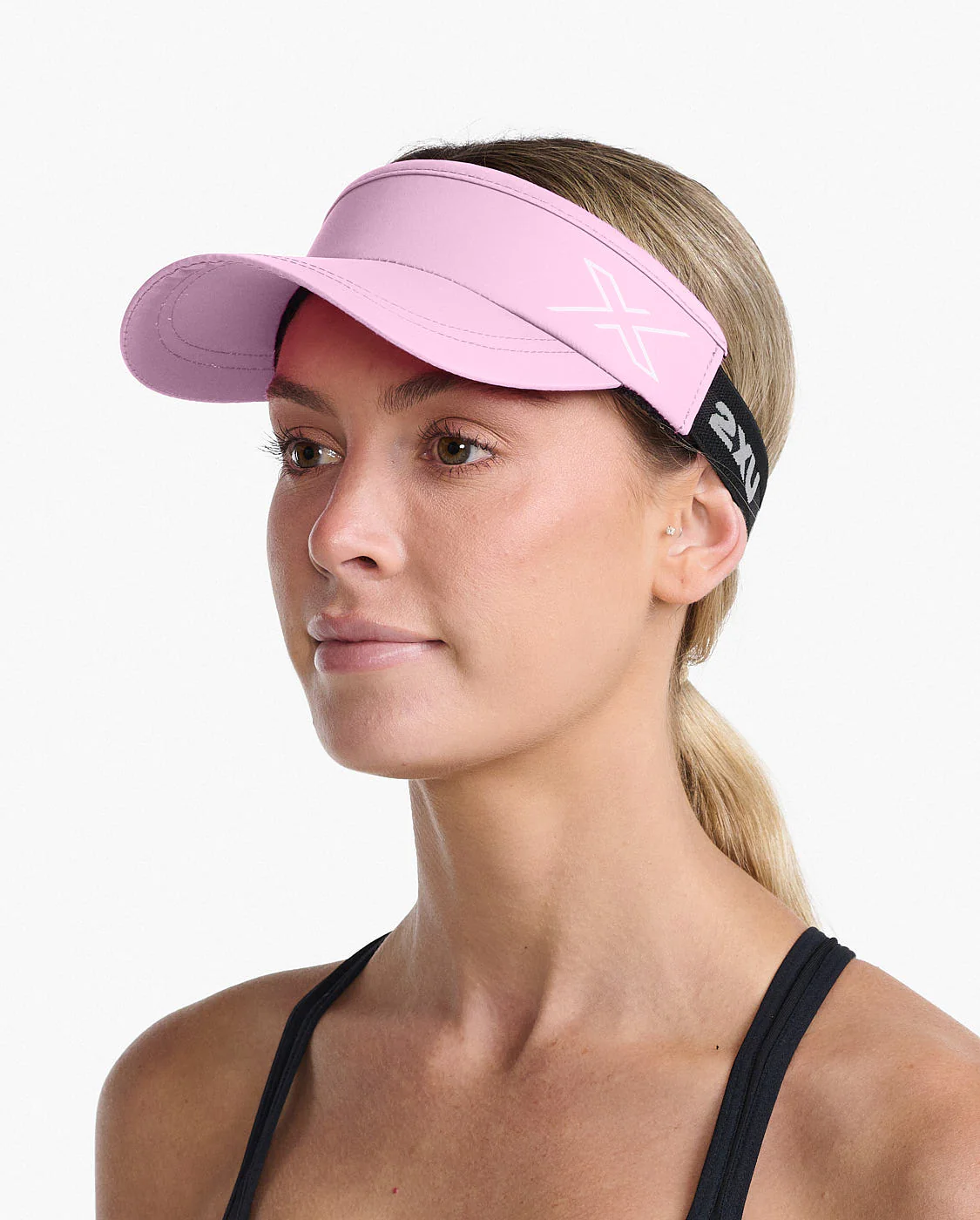 サンバイザー UQ6165f-PTP-WHT Performance Visor - Pastel Pink/White [ユニセックス]