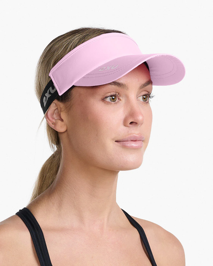 サンバイザー UQ6165f-PTP-WHT Performance Visor - Pastel Pink/White [ユニセックス]