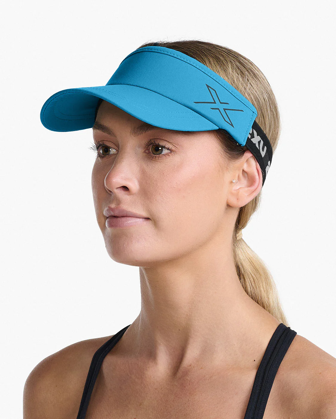 サンバイザー UQ6165f-SPT-BLK Performance Visor - Seaport Blue/Black [ユニセックス]