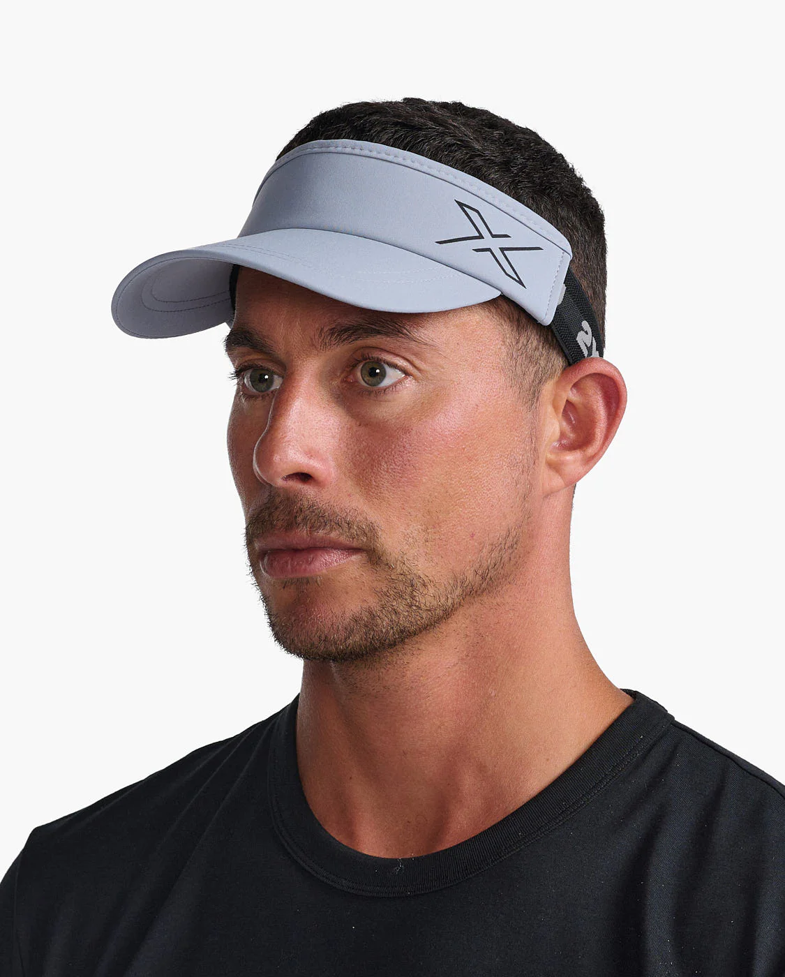 サンバイザー UQ6165f-WTV-BLK Performance Visor - Weathervane Gray/Black [ユニセックス]