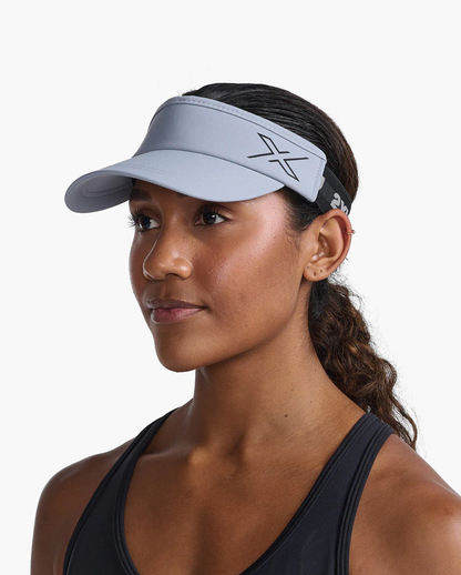 サンバイザー UQ6165f-WTV-BLK Performance Visor - Weathervane Gray/Black [ユニセックス]