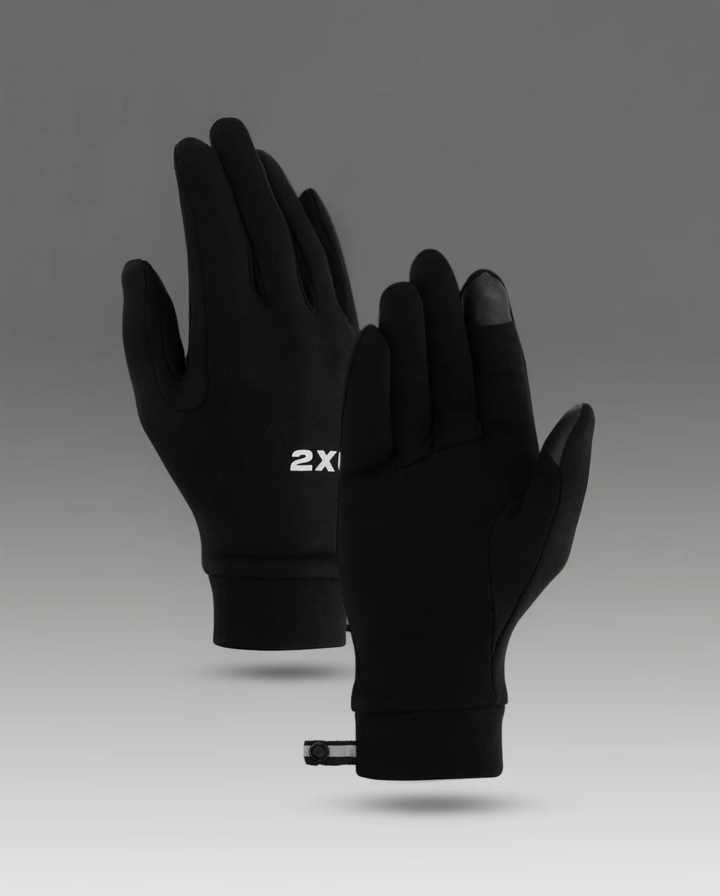 ランニンググローブ UQ7408hBLKSRF Run Glove - Black/Silver Reflective [ユニセックス]