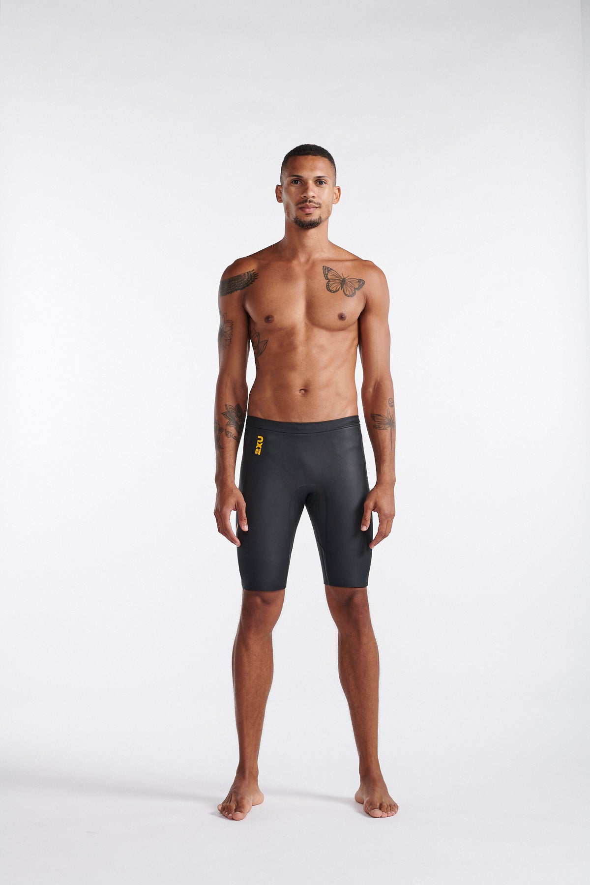 スイムウェア UW7021c-BLK-ABN Propel Buoyancy Short - Black/Ambition Yellow [ユニセックス]