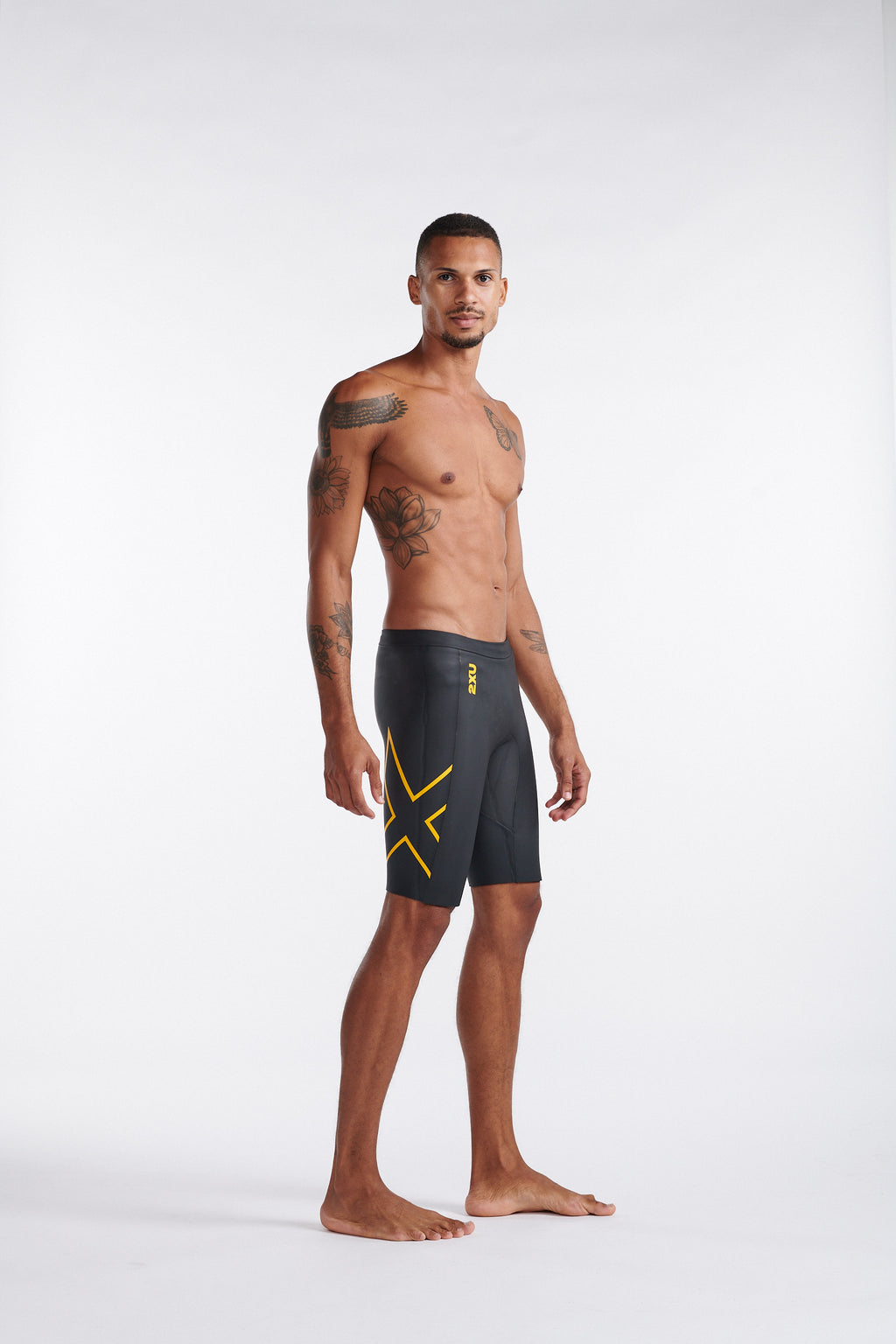 スイムウェア UW7021c-BLK-ABN Propel Buoyancy Short - Black/Ambition Yellow [ユニセックス]