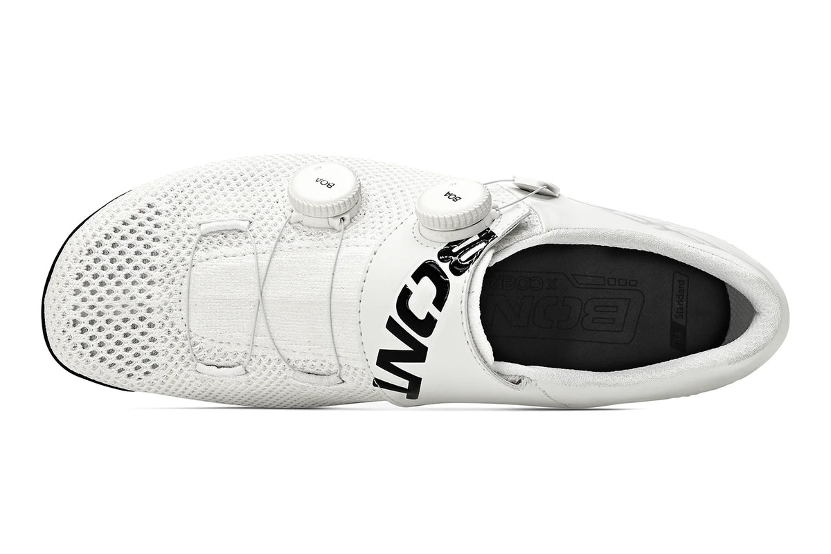 ロードバイク用シューズ VKW ベイパーニット Vaypor Knit スタンダードフィット Durolite/Dyneema - White [ユニセックス]
