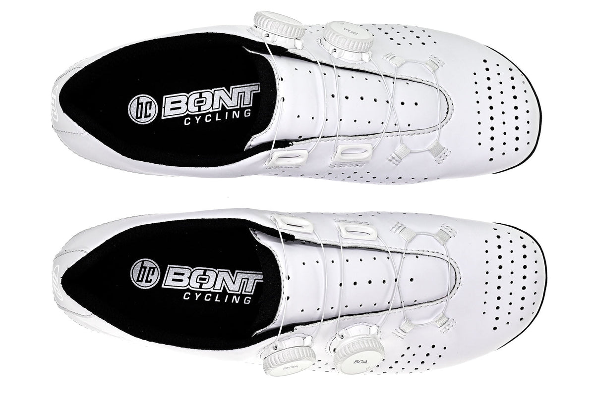 ロードバイク用シューズ V23WW ベイパー23 Vaypor 2023 ワイドフィット Micro Fiber - White [ユニセックス]