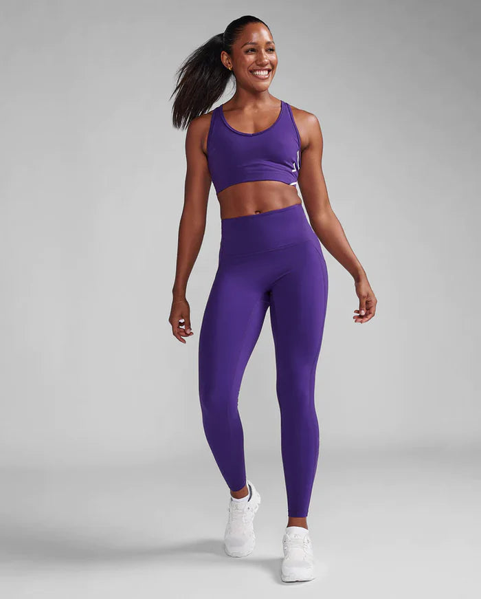 2XU ツータイムズユー レギンス パープル レディース 2XU ツータイムズユー レギンスパープルレディース