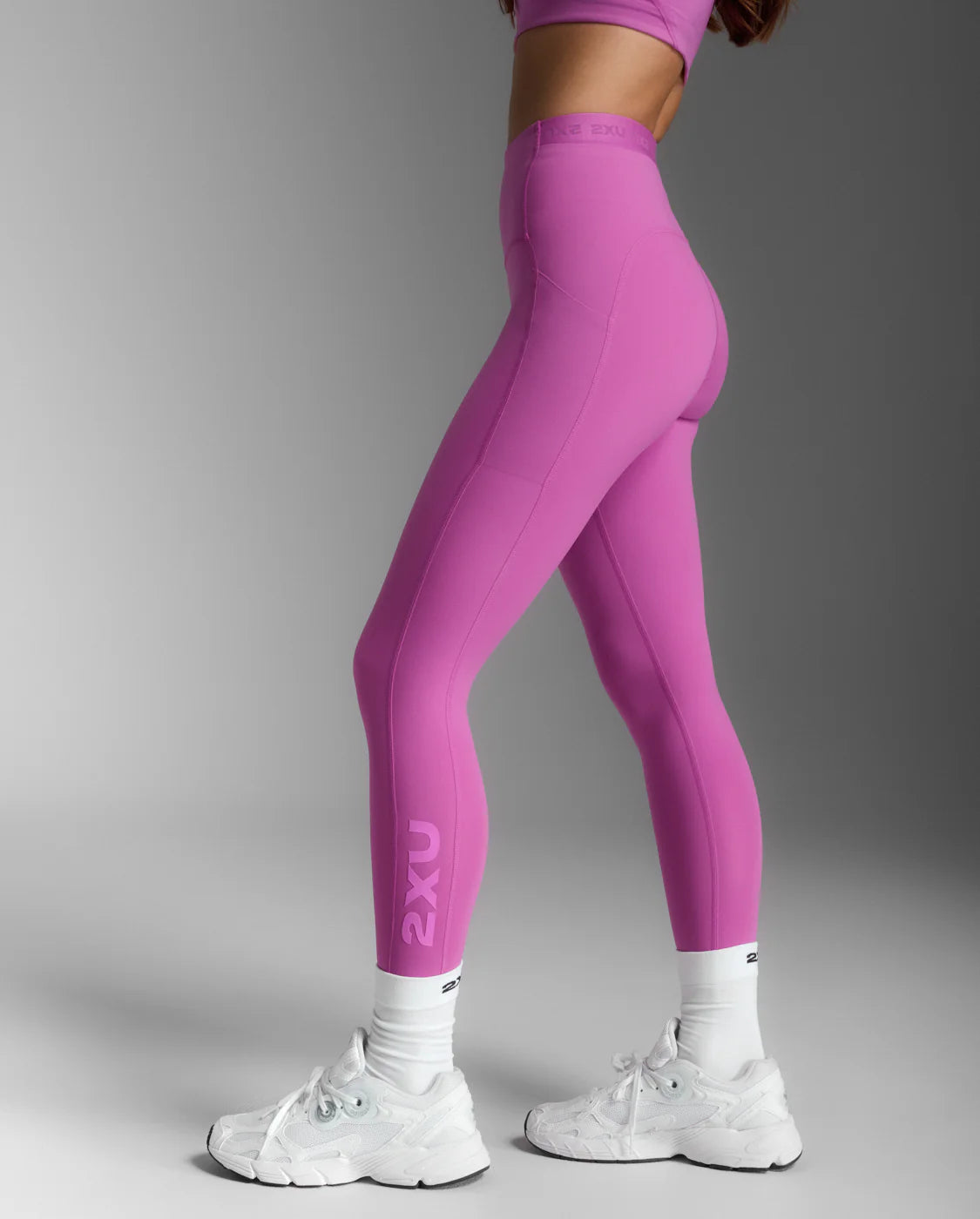 コンプレッションタイツ WA6874bHHVT フォームスタッシュハイライズコンプレッション - Hyper Violet/Hyper Violet [レディーズ]