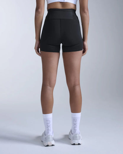 ランニングタイツ WA7509b-BLK-SRF Aero Mesh Hi-rise 4inch Compression Shorts - Blk/Srf [レディーズ]