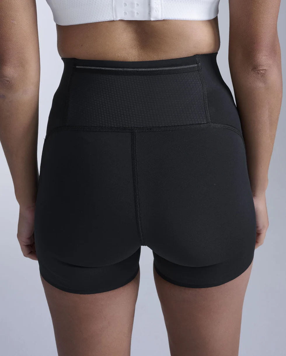 ランニングタイツ WA7509b-BLK-SRF Aero Mesh Hi-rise 4inch Compression Shorts - Blk/Srf [レディーズ]