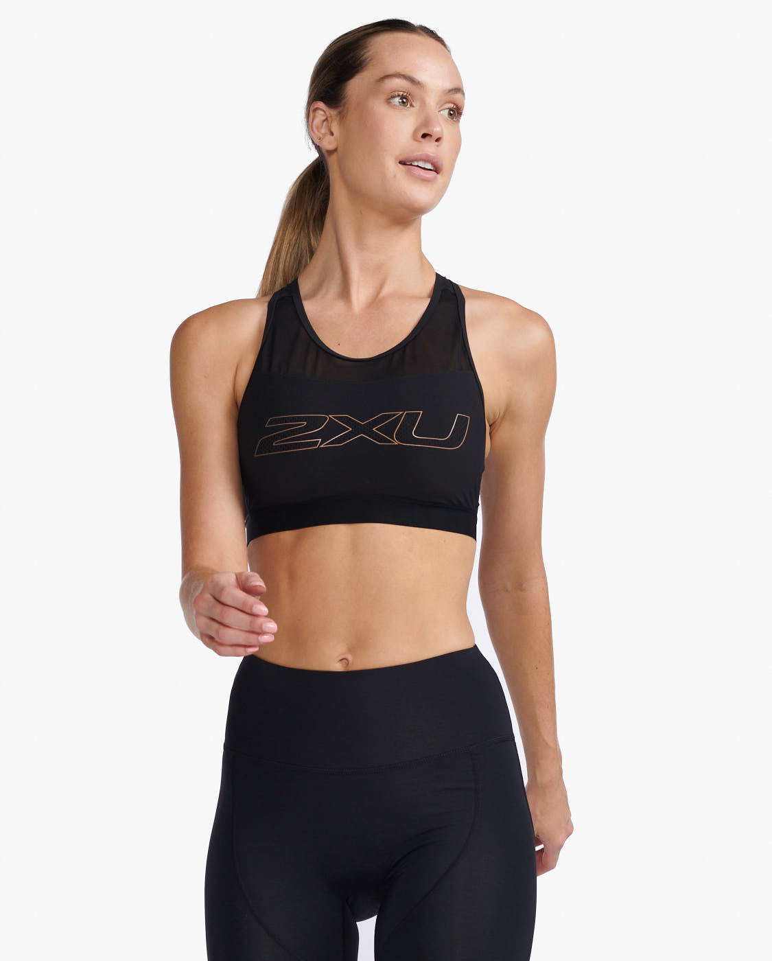 トライアスロントップ WT6434a-BLK-WHT Aero Tri Medium Impact Bra - Black/White [レディーズ]