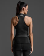 トライアスロントップ WT7406a-BLK-WHT Core Tri Tank - Black/White [レディーズ]