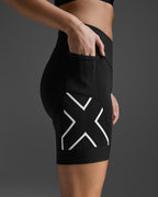 トライアスロンショーツ WT7407b-BLK-WHT Core Tri 6inch Shorts - Black/White [レディーズ]