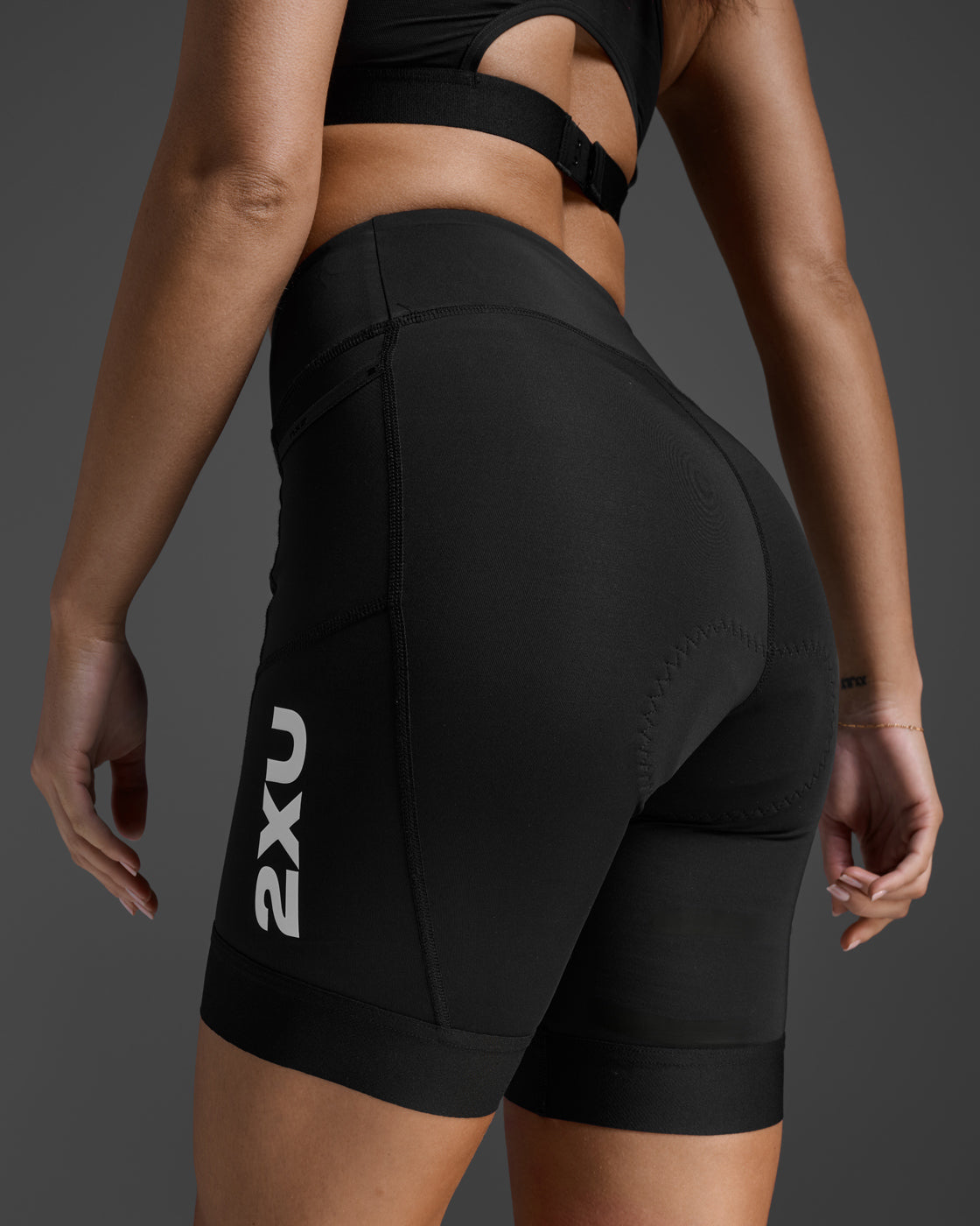 トライアスロンショーツ WT7407b-BLK-WHT Core Tri 6inch Shorts - Black/White [レディーズ]