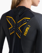 トライアスロン用ウェットスーツ WW4994c-BLK-ABN Propel:1 P:1 プロペル - Black/Ambition Yellow [レディーズ]