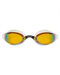 スイムゴーグル A2-BLGCA2WY Brownlee 2 Custom Air Goggle - White + Yellow Mirror [ユニセックス]