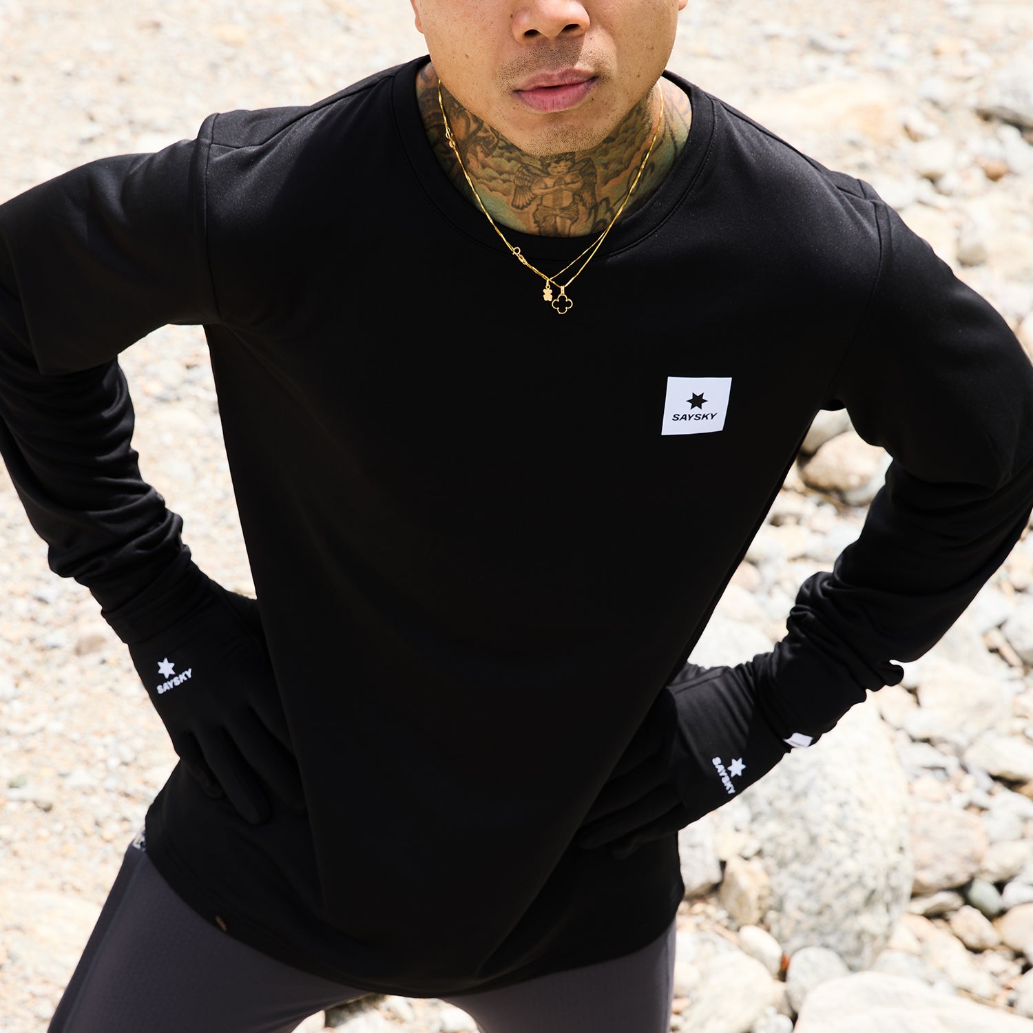 □ 公式 □ SAYSKY/セイスカイ ベースレイヤー XMRBL33c901 Flow Base