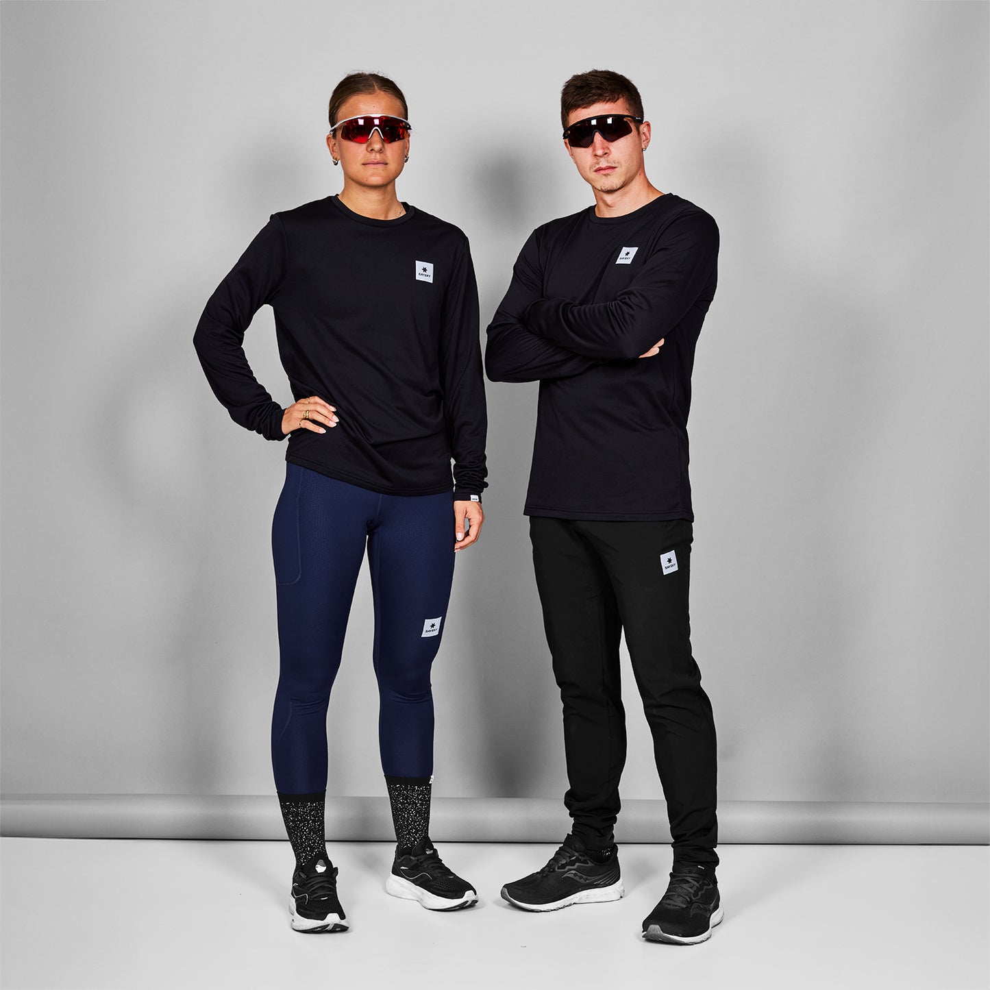 ベースレイヤー XMRBL33c901 Flow Base Layer - Black [メンズ]