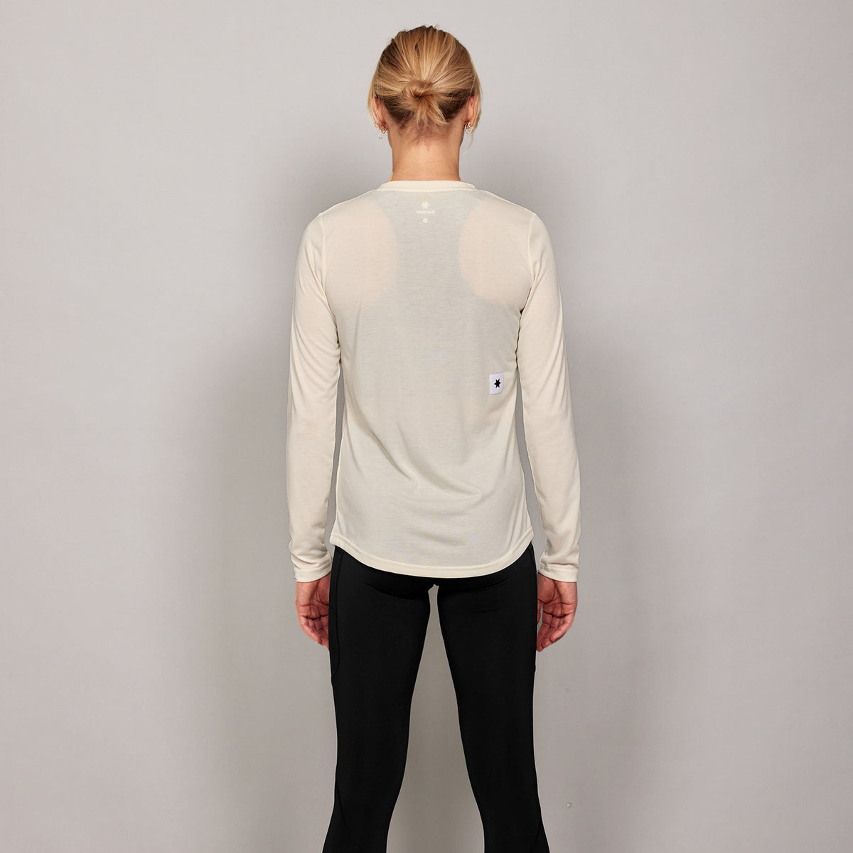 モーションTシャツ（ロングスリーブ） XWRLS51c102 Wmns Clean Motion Long Sleeve - White [レディーズ]