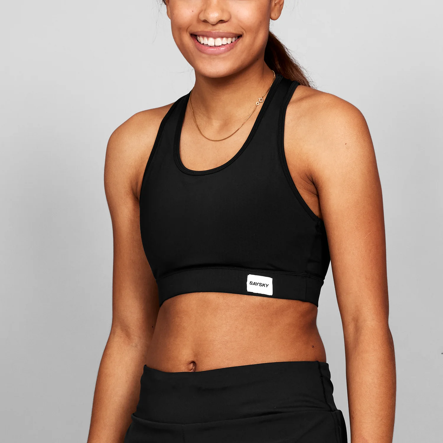 スポーツブラ XWRSB30c901 Wmns Clean Sports Bra - Black [レディーズ]