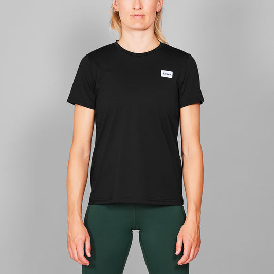 モーションTシャツ XWRSS51c901 Wmns Clean Motion T-shirt - Black [レディーズ]