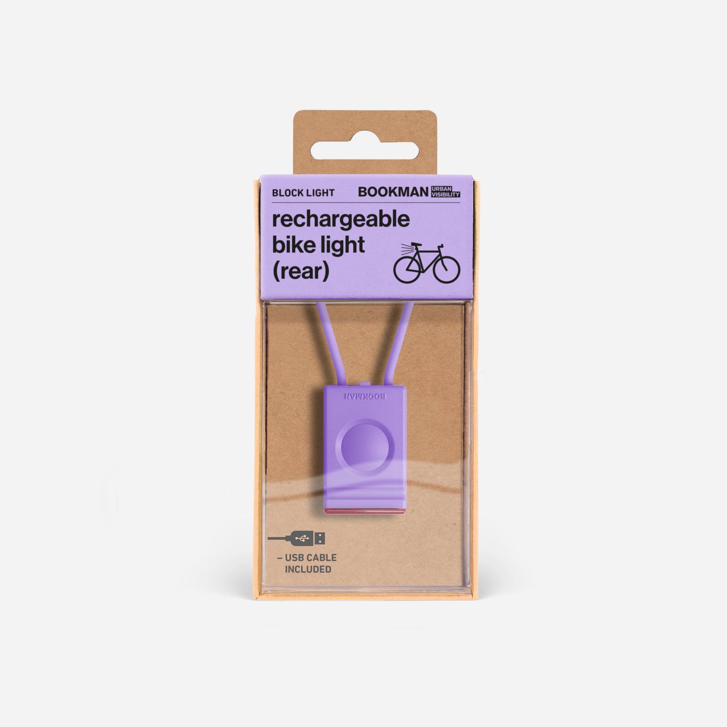 ライト BM-515 Block-light-rear ブロックライト(リア) Block Light Rear - Lavender