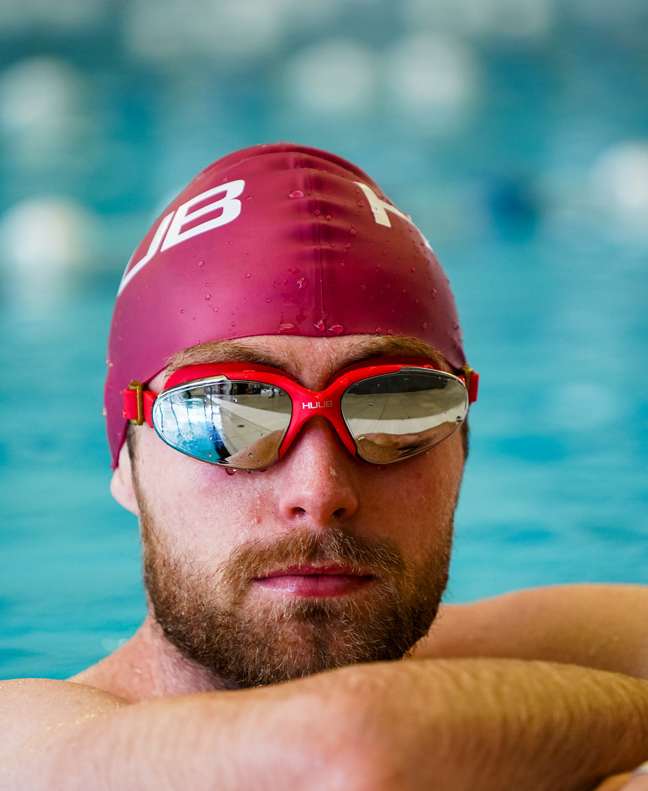 スイムゴーグル A2-VIGR Vision Goggle - Red [ユニセックス]