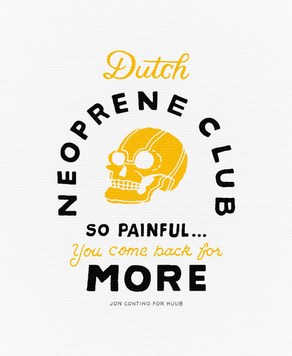 Tシャツ CONTDNCWH Dutch Neoprene Club T-shirt - White [ユニセックス]