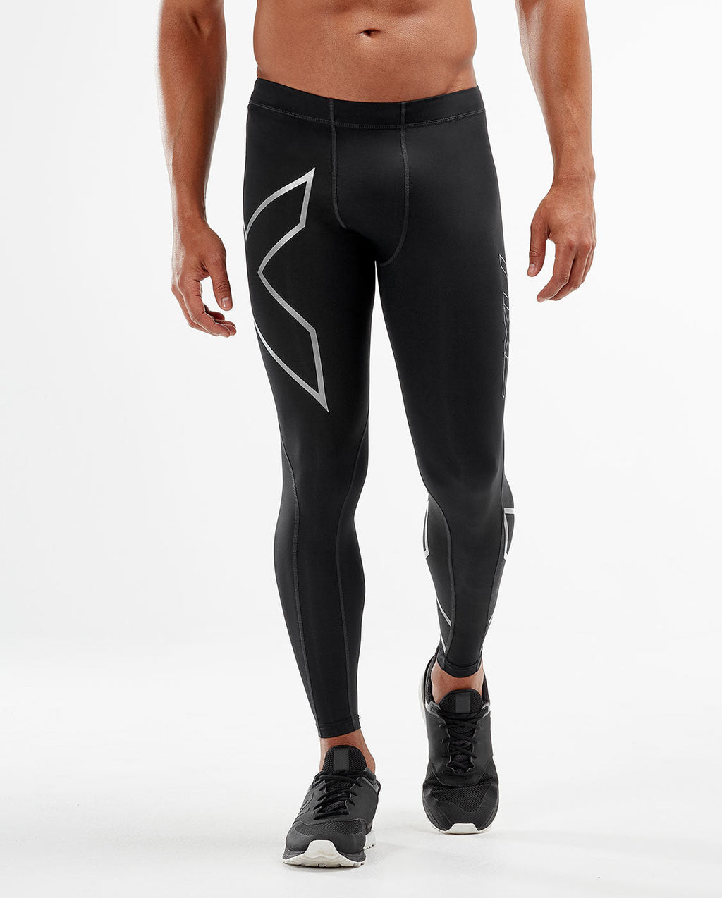 ランニングタイツ MA3849bBSIL Ma3849b-blk-sil PWXコンプレッションタイツ - Black/Silver [メンズ]